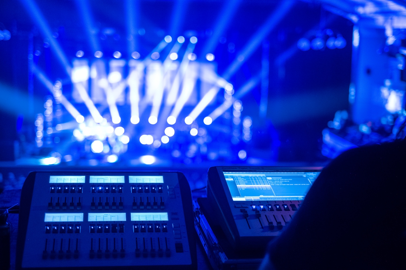 Live production control position